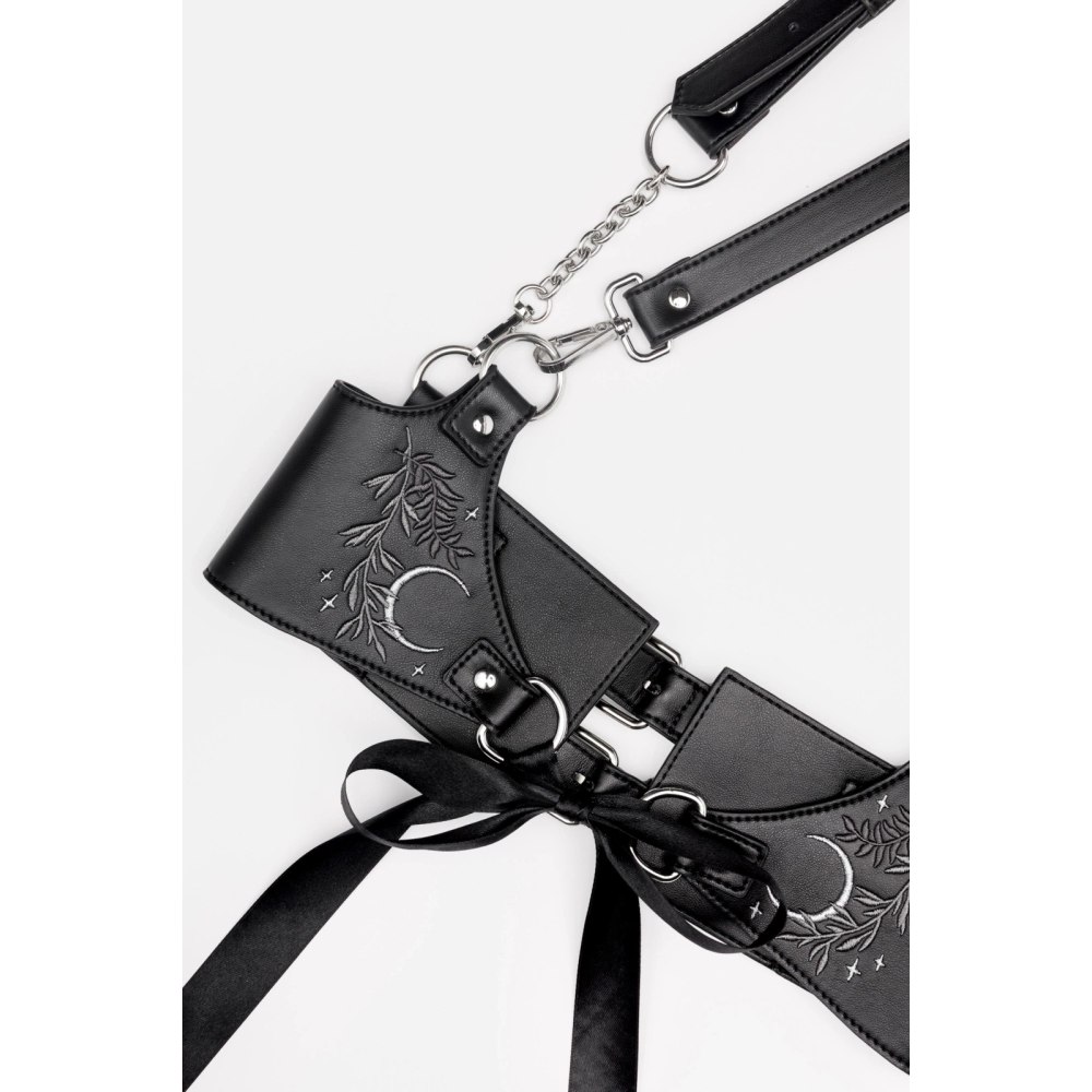 Restyle - Moon Gazer Reversible Harnais - Noir